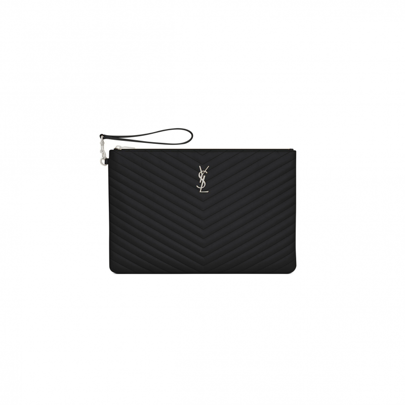 YSL CASSANDRE MATELASSÉ DOCUMENT HOLDER IN LEATHER 4402229810023 (36*24.5*2.5cm)