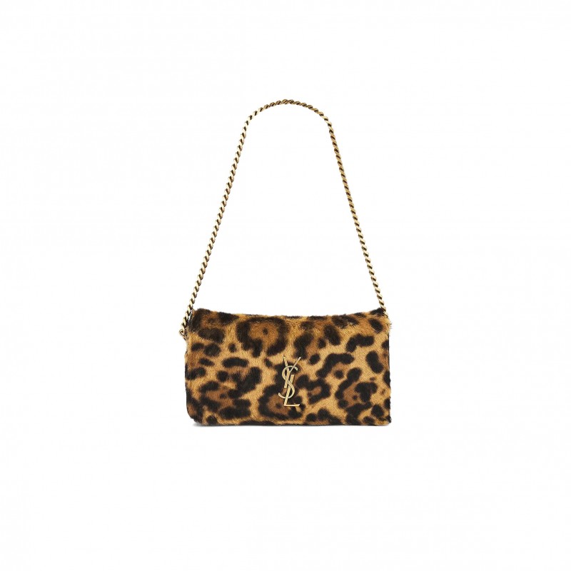 YSL MINI KATE CHAIN BAG MANTO NATURAL AND BLACK 786914AADH82490 (20*11*4cm)