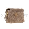 YSL TOY LOULOU SHOULDER BAG IN SUEDE 6784011U8212346 (20*14*7cm)
