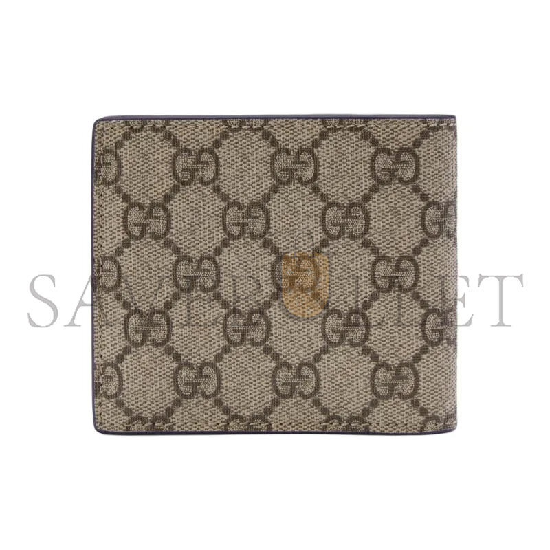 GUCCI BLUE INTERIOR GG COIN WALLET 768244 (21*9cm)