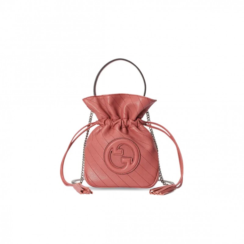 GUCCI BLONDIE MINI BUCKET BAG 760313 (19*15*8cm)