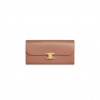 CELINE LARGE WALLET TRIOMPHE IN SHINY CALFSKIN 10E313DPV-18BU (19*10*3cm)