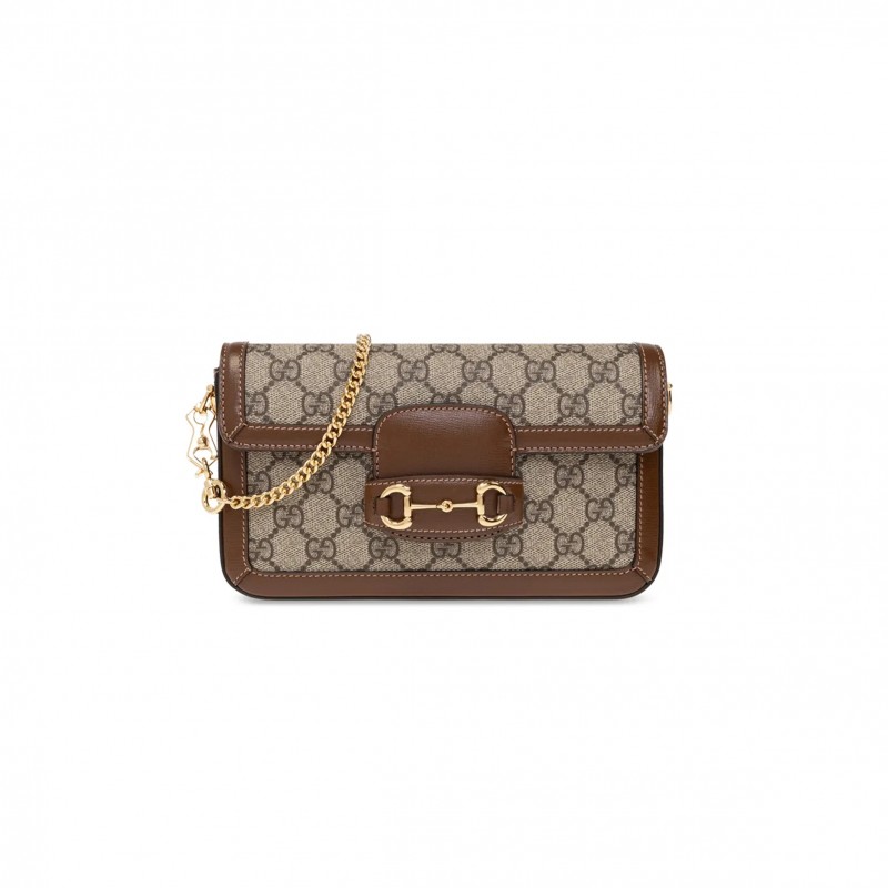 GUCCI HORSEBIT 1955 SOFT SMALL SHOULDER BAG 752002 (21.5*12.5*3cm)