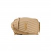 YSL LOU MINI BAG IN MATELASSÉ GRAIN DE POUDRE EMBOSSED LEATHER 585040260141 (19*10.5*5cm)