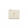 YSL CASSANDRE MATELASSÉ BI-FOLD WALLET IN GRAIN DE POUDRE LEATHER 575879BOW019207 (10.5*8.5*2.5cm) YSL CASSANDRE MATELASSÉ BI-FOLD WALLET IN GRAIN DE POUDRE LEATHER 575879BOW019207 (10.5*8.5*2.5cm)