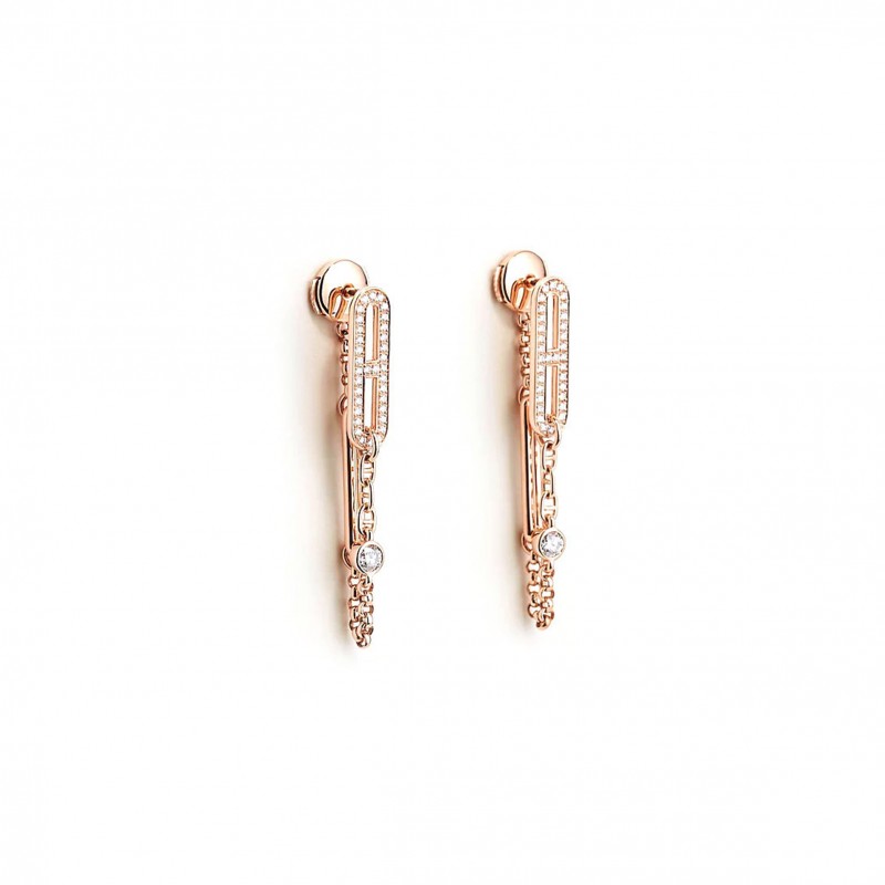 HERMÈS CHAINE D'ANCRE CHAOS EARRINGS H222516B00