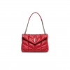 YSL PUFFER MEDIUM CHAIN BAG IN QUILTED LAMBSKIN 5774751EL006805 (35*23*13.5cm)