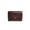 CHANEL MASTER BURGUNDY QUILTED LEATHER VINTAGE CC FLAP BAG A2215 (33*23*11cm)