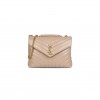YSL LOULOU MEDIUM CHAIN BAG IN QUILTED LEATHER 487216574946 (32*22*11cm)