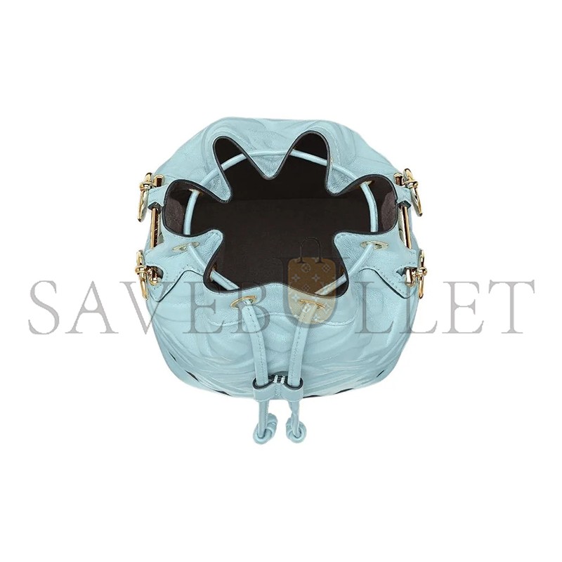 FENDI MON TRESOR LEATHER LIGHT BLUE 8BS093ANWTF1PQ9 (18*14*12cm) FENDI MON TRESOR LEATHER LIGHT BLUE 8BS093ANWTF1PQ9 (18*14*12cm)