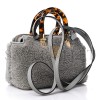 FENDI MINI BY THE WAY TOP HANDLE BOSTON GHIACCIO 8BS067ALP2F1CKX (17*12*8cm)