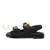 CHANEL SANDALS KNITWEAR BLACK G35927 X56555 94305