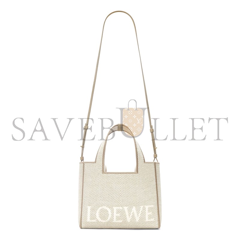 LOEWE SMALL LOEWE FONT TOTE IN JACQUARD CANVAS ALF1B59X14-2370 (24*19.5*11cm) LOEWE SMALL LOEWE FONT TOTE IN JACQUARD CANVAS ALF1B59X14-2370 (24*19.5*11cm)
