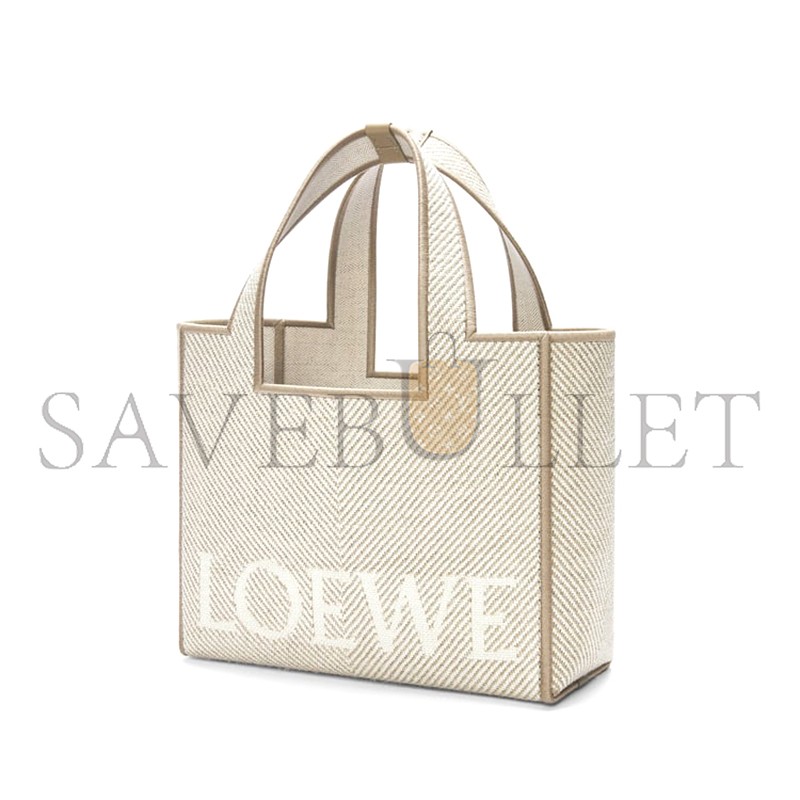 LOEWE SMALL LOEWE FONT TOTE IN JACQUARD CANVAS ALF1B59X14-2370 (24*19.5*11cm) LOEWE SMALL LOEWE FONT TOTE IN JACQUARD CANVAS ALF1B59X14-2370 (24*19.5*11cm)