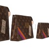 LOUIS VUITTON TRIO TOILET POUCH MON MONOGRAM P01952 (25*20*6cm)