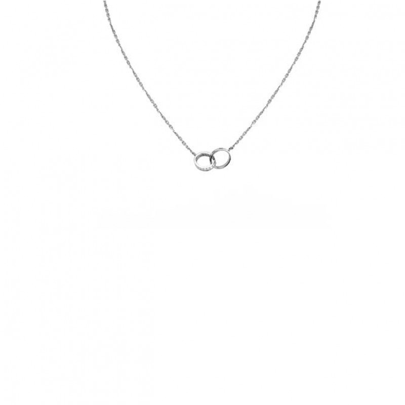 CARTIER LOVE NECKLACE, DIAMONDS  B7013700