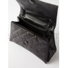BALENCIAGA BLACK CRUSH M QUILTED CREASED LEATHER SHOULDER BAG  MATCHESFASHION US (30.9*20.3*11.4cm)