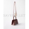 BALENCIAGA RED HOURGLASS S CROCODILE-EFFECT LEATHER BAG MATCHESFASHION US (22.5*14.5*10cm)