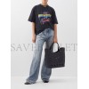 BALENCIAGA BLACK X CROCS RUBBER TOTE BAG MATCHESFASHION US (47.7*36.8*17.5cm)