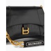 BALENCIAGA BLACK DOWNTOWN S CHAIN-HANDLE LEATHER SHOULDER BAG MATCHESFASHION US (28.5*17.5*10.1cm)