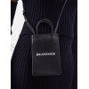 BALENCIAGA BLACK SHOPPING MINI LEATHER CROSS-BODY BAG  MATCHESFASHION US (18*12.4*4.8cm)