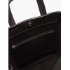 BALENCIAGA BLACK EVERYDAY LOGO-PRINT LEATHER TOTE BAG MATCHESFASHION US (22.5*14.5*10cm)