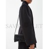 BALENCIAGA BLACK HOURGLASS CRYSTAL-EMBELLISHED CROSS-BODY BAG MATCHESFASHION US (20*11.3*6cm)