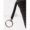 BALENCIAGA BLACK IBIZA WOVEN BASKET BAG MATCHESFASHION US (30.4*19.8*15.2cm)