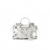 BALENCIAGA WHITE NEO CAGOLE CITY LEATHER SHOULDER BAG MATCHESFASHION US (28.3*24.1*16.7cm)