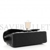 CHANEL CAVIAR QUILTED SMALL DOUBLE FLAP BLACK SILVER HARDWARE (23*14*6cm) CHANEL CAVIAR QUILTED SMALL DOUBLE FLAP BLACK SILVER HARDWARE (23*14*6cm)