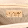 CHANEL GOATSKIN QUILTED DUMA DRAWSTRING BACKPACK BEIGE BLACK WHITE ROSE GOLD HARDWARE (23*22*12cm) CHANEL GOATSKIN QUILTED DUMA DRAWSTRING BACKPACK BEIGE BLACK WHITE ROSE GOLD HARDWARE (23*22*12cm)