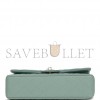 CHANEL MEDIUM CLASSIC DOUBLE FLAP BAG GREEN CAVIAR LIGHT GOLD HARDWARE (25*15*7cm) CHANEL MEDIUM CLASSIC DOUBLE FLAP BAG GREEN CAVIAR LIGHT GOLD HARDWARE (25*15*7cm)