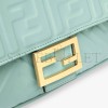 FENDI BAGUETTE - MINT GREEN NAPPA LEATHER BAG 8BR600A72VF1IV6 (27*15*6cm)