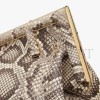 FENDI FIRST MEDIUM - WHITE PYTHON LEATHER BAG 8BP127AH97F1FEH (32.5*23.5*15cm) FENDI FIRST MEDIUM - WHITE PYTHON LEATHER BAG 8BP127AH97F1FEH (32.5*23.5*15cm)