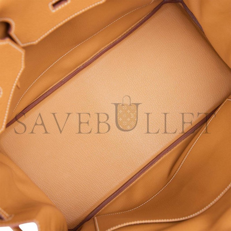 HERMES BIRKIN 40 GOLD TOGO PALLADIUM HARDWARE 39714832613470 (40cm) HERMES BIRKIN 40 GOLD TOGO PALLADIUM HARDWARE 39714832613470 (40cm)