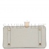 HERMES BIRKIN 25 GRIS PERLE OSTRICH GOLD HARDWARE HANDMADE (25cm) HERMES BIRKIN 25 GRIS PERLE OSTRICH GOLD HARDWARE HANDMADE (25cm)