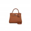 HERMES KELLY RETOURNE 28 GOLD EVERCOLOR PALLADIUM HARDWARE  (28*22*10cm)