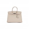 HERMES BIRKIN 35 CRAIE TOGO PALLADIUM HARDWARE 39878406209630 (35cm) HERMES BIRKIN 35 CRAIE TOGO PALLADIUM HARDWARE 39878406209630 (35cm)