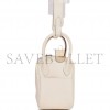 HERMES MINI LINDY NATA VERSO SWIFT PALLADIUM HARDWARE (19*12.5*9) HERMES MINI LINDY NATA VERSO SWIFT PALLADIUM HARDWARE (19*12.5*9)