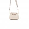 HERMES MINI LINDY NATA VERSO SWIFT PALLADIUM HARDWARE (19*12.5*9) HERMES MINI LINDY NATA VERSO SWIFT PALLADIUM HARDWARE (19*12.5*9)