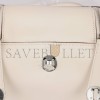 HERMES MINI LINDY NATA VERSO SWIFT PALLADIUM HARDWARE (19*12.5*9) HERMES MINI LINDY NATA VERSO SWIFT PALLADIUM HARDWARE (19*12.5*9)