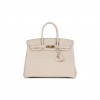 HERMES BIRKIN 35 CRAIE TOGO ROSE GOLD HARDWARE 39892639252574 (35cm) HERMES BIRKIN 35 CRAIE TOGO ROSE GOLD HARDWARE 39892639252574 (35cm)