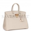 HERMES BIRKIN 35 CRAIE TOGO ROSE GOLD HARDWARE 39892639252574 (35cm) HERMES BIRKIN 35 CRAIE TOGO ROSE GOLD HARDWARE 39892639252574 (35cm)