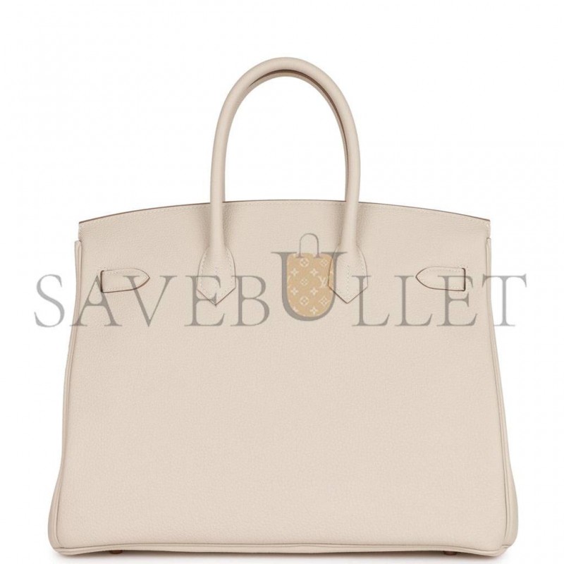 HERMES BIRKIN 35 CRAIE TOGO ROSE GOLD HARDWARE 39892639252574 (35cm) HERMES BIRKIN 35 CRAIE TOGO ROSE GOLD HARDWARE 39892639252574 (35cm)
