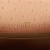 HERMES KELLY POCHETTE CHAI OSTRICH GOLD HARDWARE (22*12*13cm) HERMES KELLY POCHETTE CHAI OSTRICH GOLD HARDWARE (22*12*13cm)