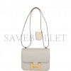 HERMES CONSTANCE 18 GRIS PERLE SWIFT GOLD HARDWARE (18cm)