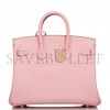 HERMES BIRKIN 25 ROSE SAKURA JONATHAN PALLADIUM HARDWARE HANDMADE (25cm)