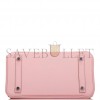 HERMES BIRKIN 25 ROSE SAKURA JONATHAN PALLADIUM HARDWARE HANDMADE (25cm)