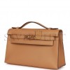 HERMES KELLY POCHETTE BISCUIT SWIFT GOLD HARDWARE (22*12*13cm) HERMES KELLY POCHETTE BISCUIT SWIFT GOLD HARDWARE (22*12*13cm)