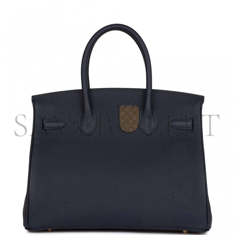 HERMES BIRKIN 30 BLEU NUIT TOGO GOLD HARDWARE (30cm) HERMES BIRKIN 30 BLEU NUIT TOGO GOLD HARDWARE (30cm)